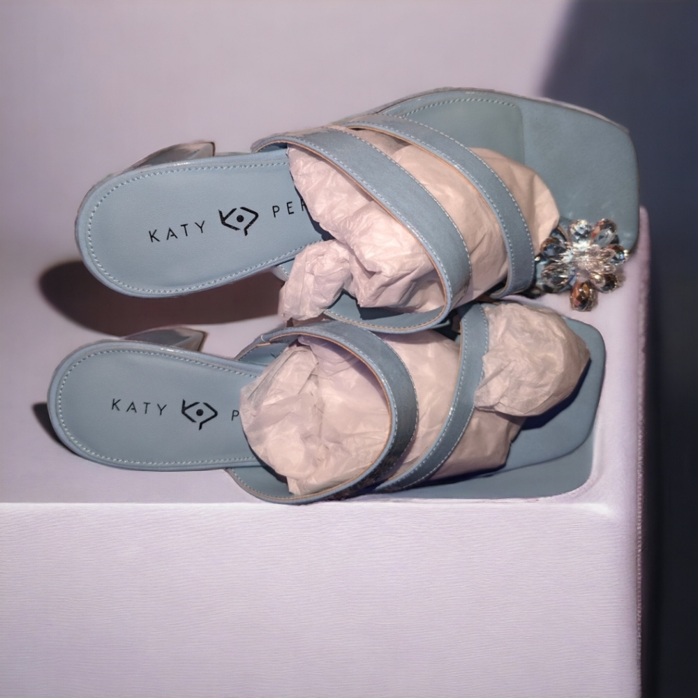 KATY PERRY THE TOOLIPED FLOWER SANDAL, 10 - Picture 7 of 11